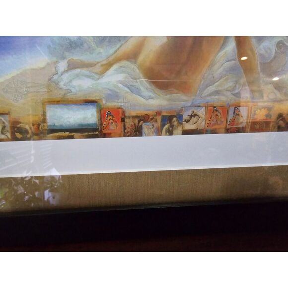 Signed Peter Nixon Print "Venus Anadyomene" Matted Framed 12.5in x 15.5 in - Picture 5 of 11